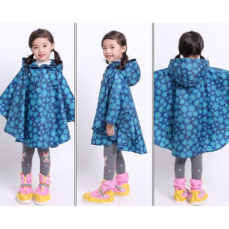 Kit 3 Poncho Infantil Menina 2 ao 10 Casaco de Inv