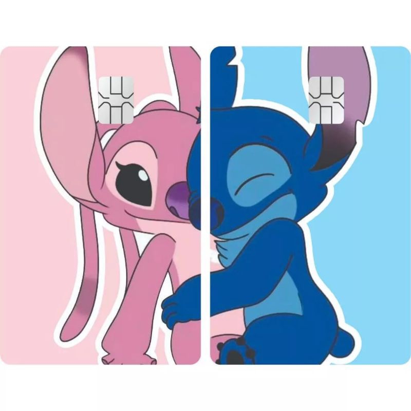 kit adesivo de cartão crédito débito amizade namorados melhores amigos amor película protetora