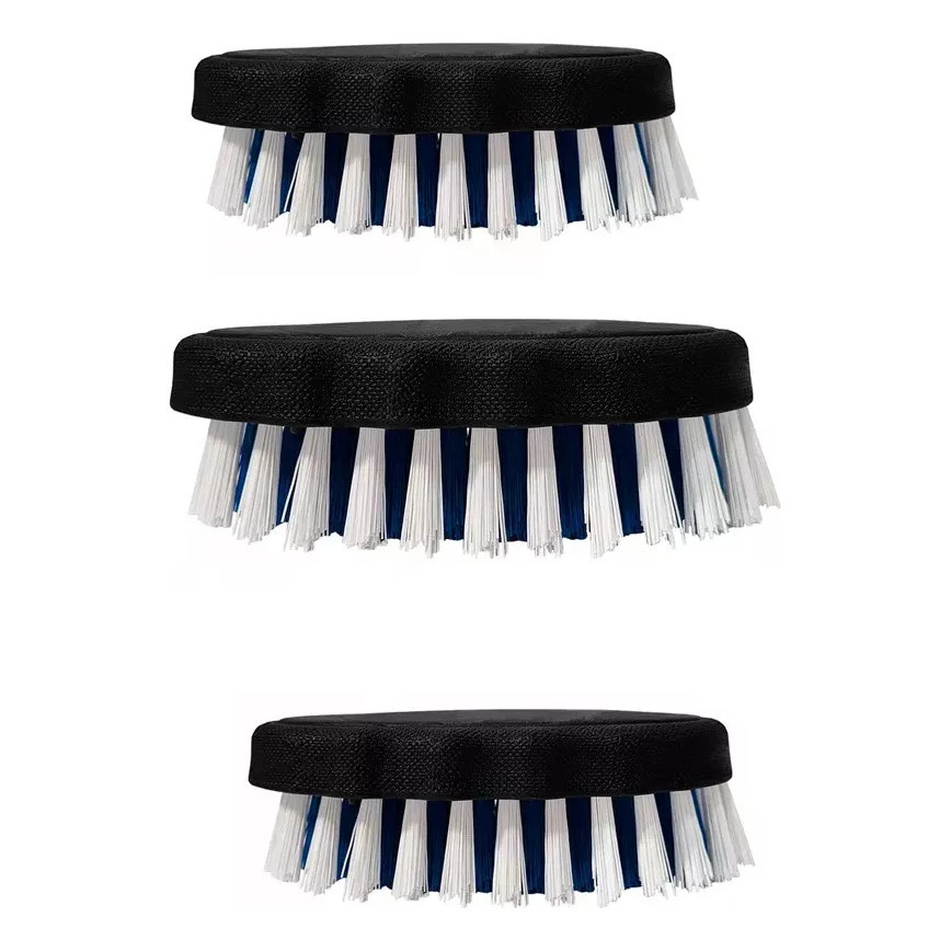 Kit 3 Escova De Plástico Multiuso Lava Esfrega Roupa