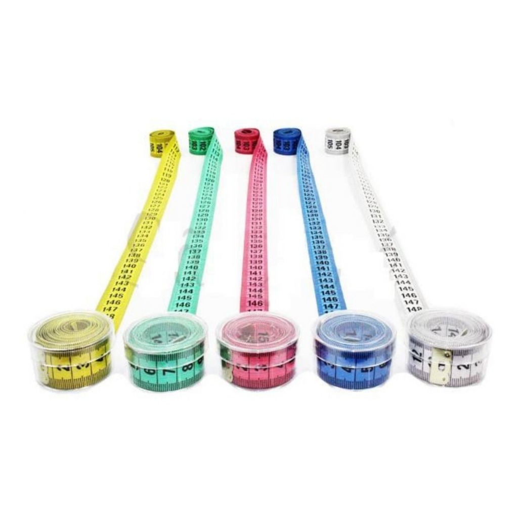 Fita Métrica Flexível 150cm Corporal, Costura, Cintura,braço CORES VARIADAS