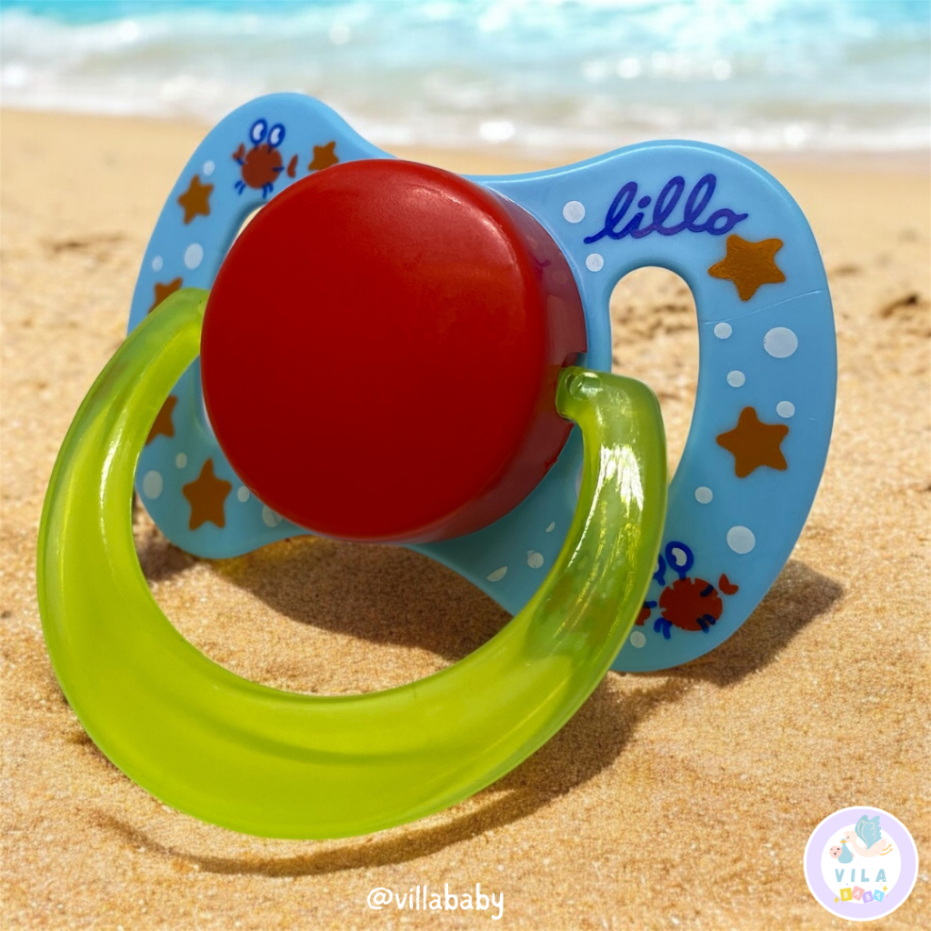 Chupeta Anatômica de Silicone Funny 0m+ Tamanho 1 – Azul – Lillo