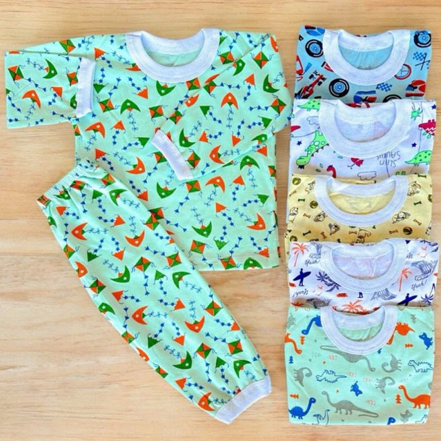 Pijama Infantil de Menino manga longa 100% Algodã