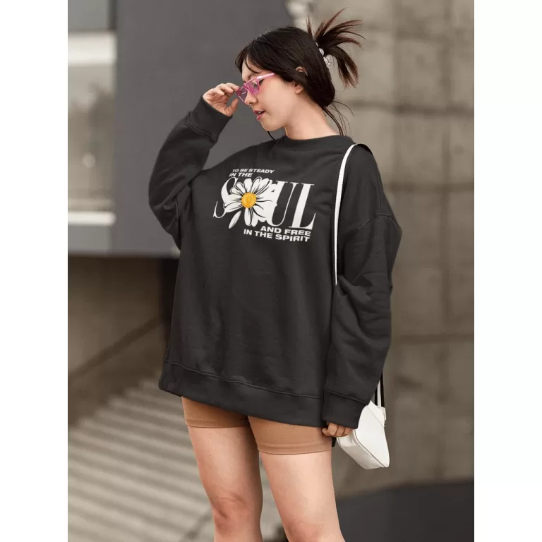 Moletom Blusa de Frio Básico Estiloso Feminino Es