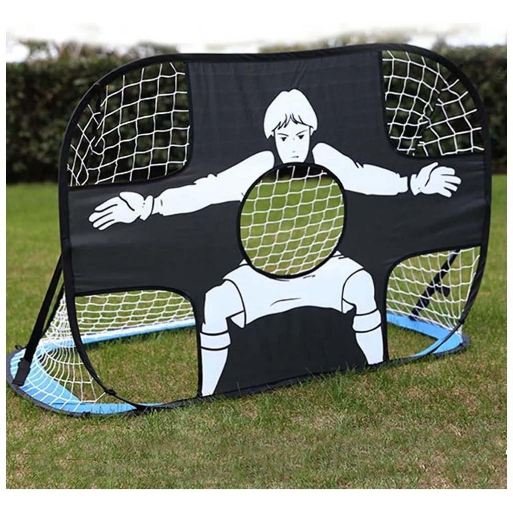 Futebol Dobrável Móvel De Portátil Infantil Gol Rede Ao Ar Livre