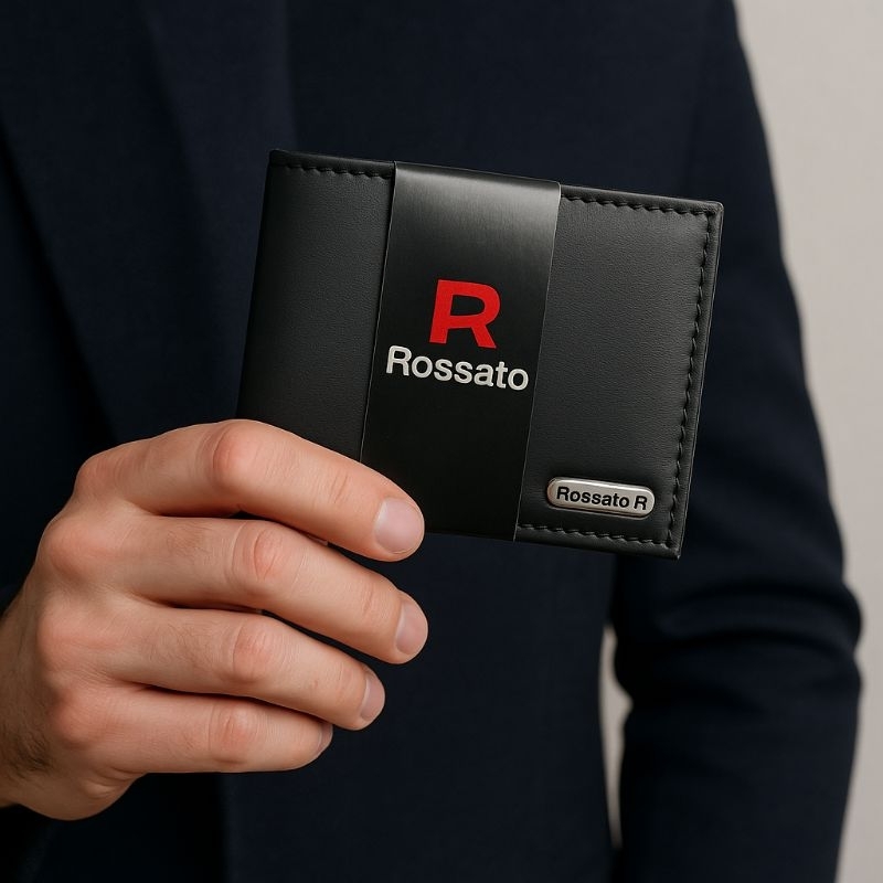 Carteira Masculina Couro ROSSATO – (ACOMPANHA CAIXA).