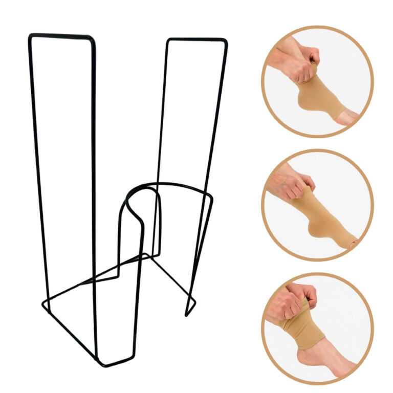 Suporte Calçador Para Meia Elástica Ortopédica 