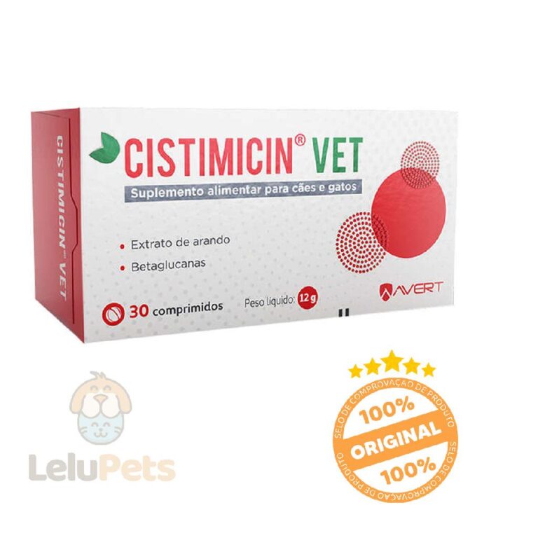 Cistimicin Vet  Avert 30 Comp Suplemento para Cach