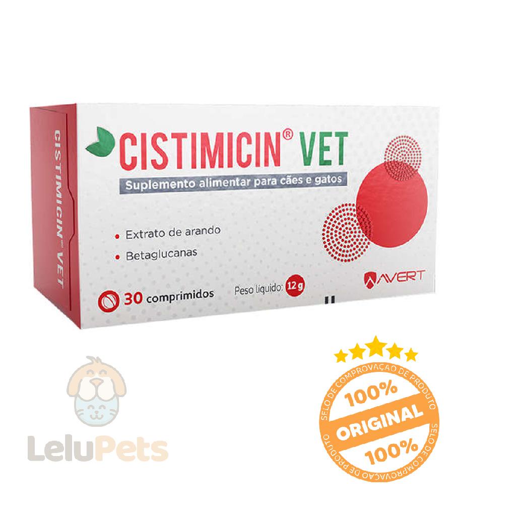 Cistimicin Vet  Avert 30 Comp Suplemento para Cachorro e Gato