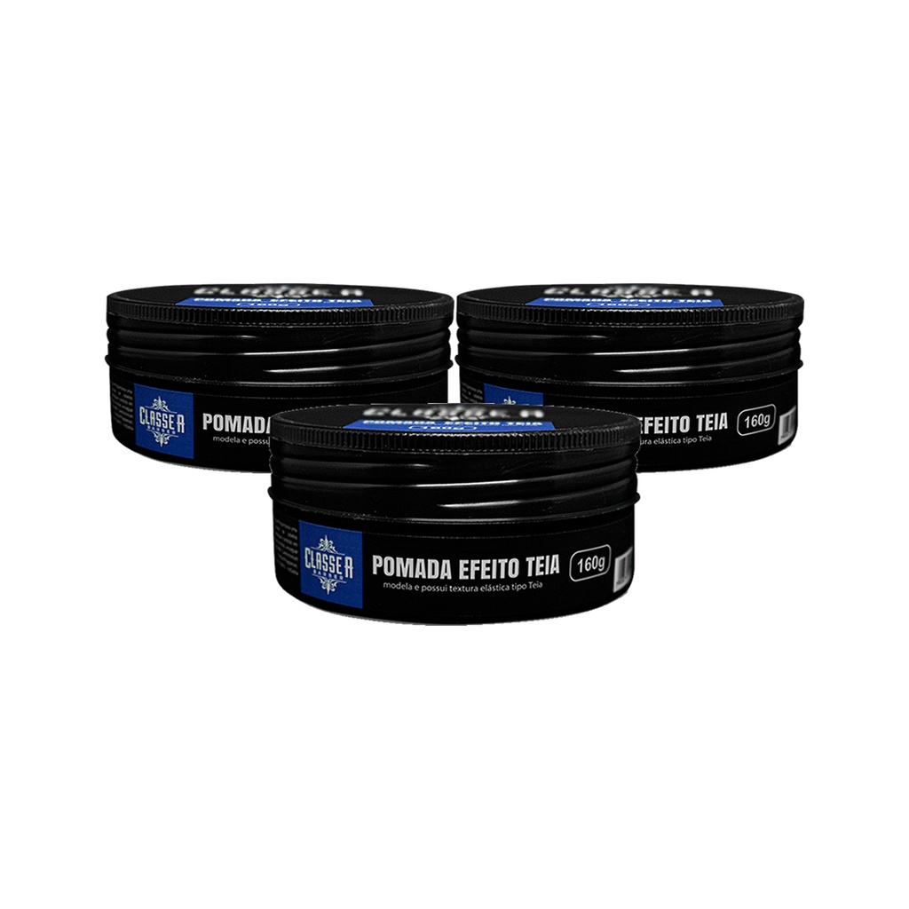 KIT Creme Modelador Efeito Teia Brilhoso 160G – 3UN –  CLASSE A