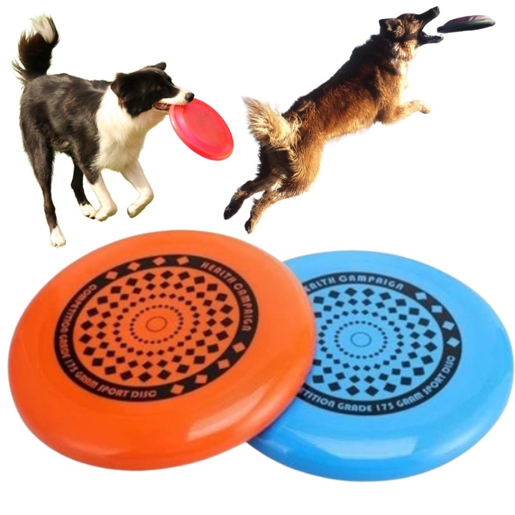 Frisbee Brinquedo Pet Resistente Maleável Disco Treinamento Interativo LR-0133