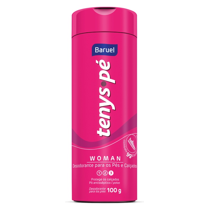 Talco Marca Tenys Pé Woman 100g