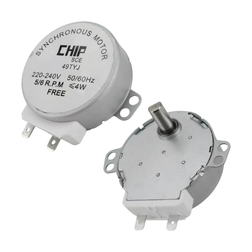 Motor Do Prato Forno Micro-ondas 220v – 5/6 Rpm 50/60hz