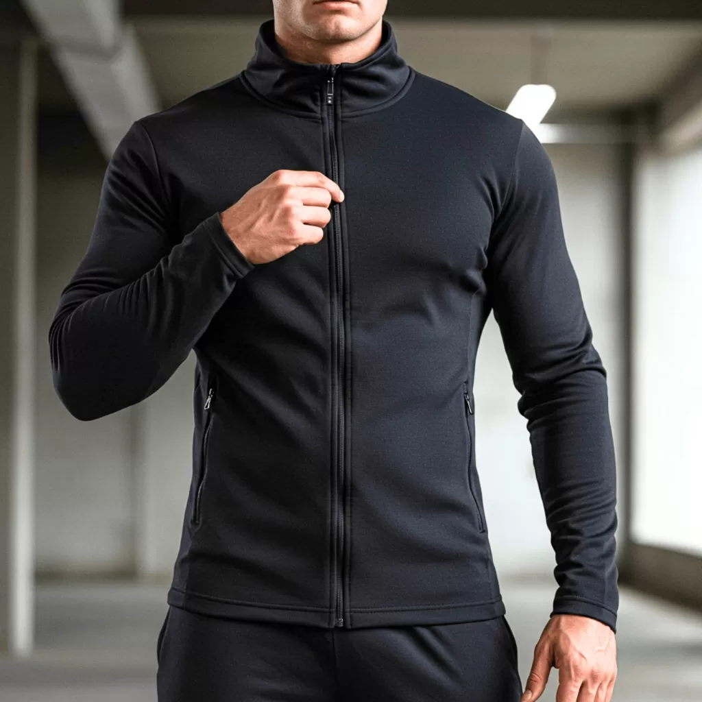 Jaqueta de Treino Masculina Casaco Térmico