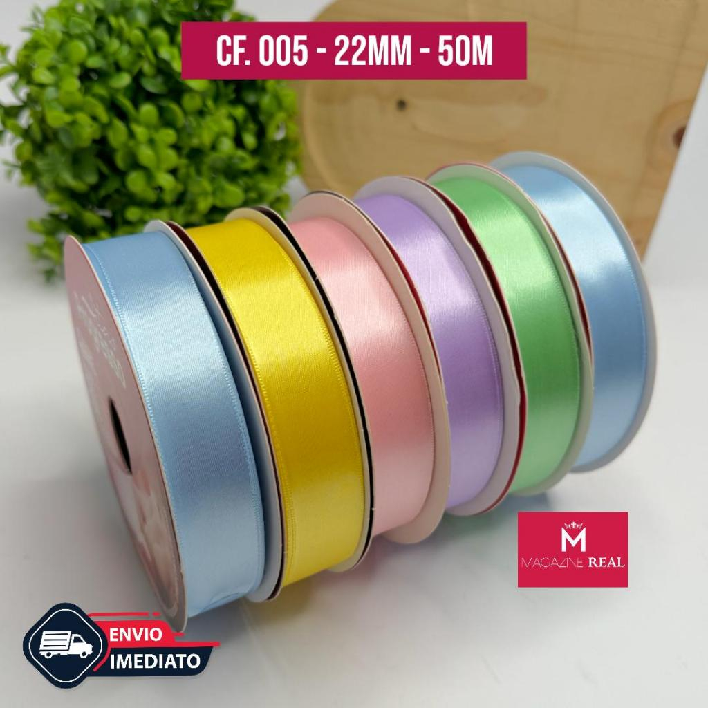 Fita de Cetim Progresso N°5 22mm – 50mts