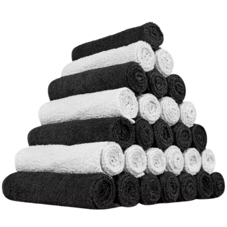 Kit com 20pçs Toalhas de Rosto Maísa Salão 100%