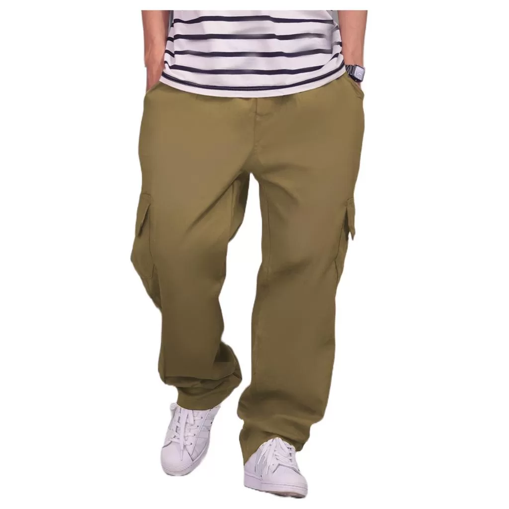 Calça Cargo Casual Street trabalho (Com Pequenos Defeitos)