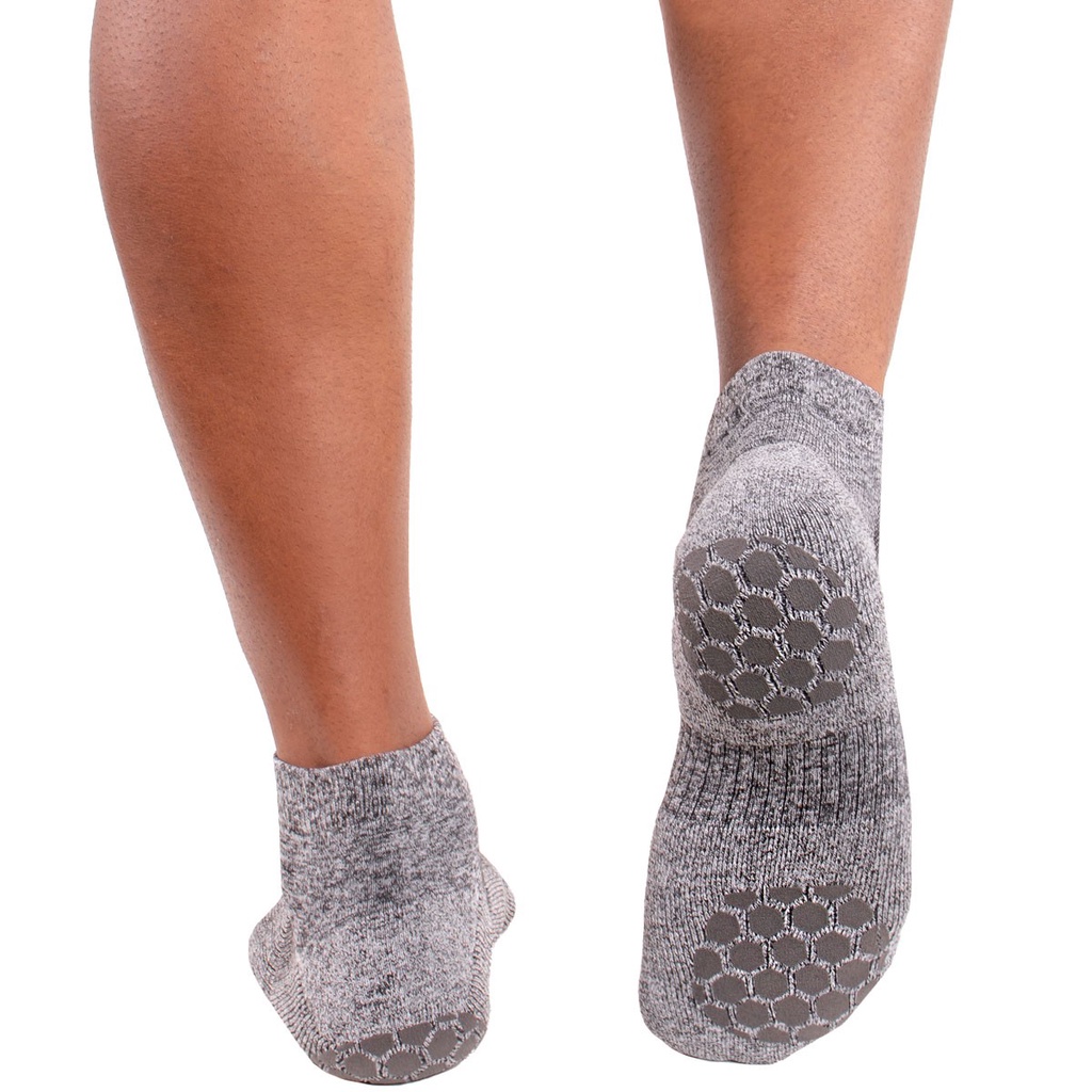 Meia Pilates e Hidroginástica antiderrapante Lupo