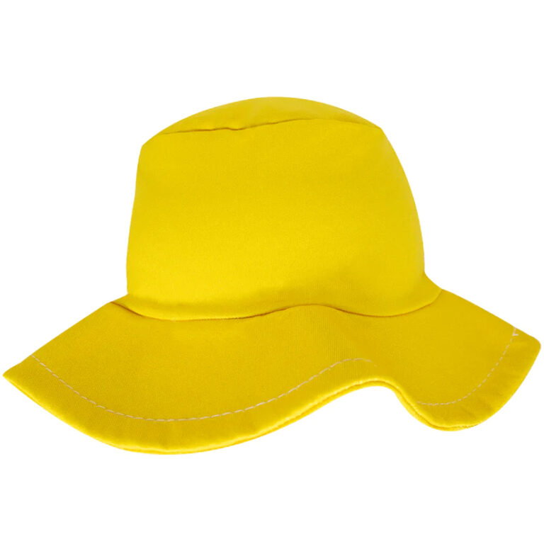 Chapéu Bebê Praia Amarelo MiniBoo Proteção Sol