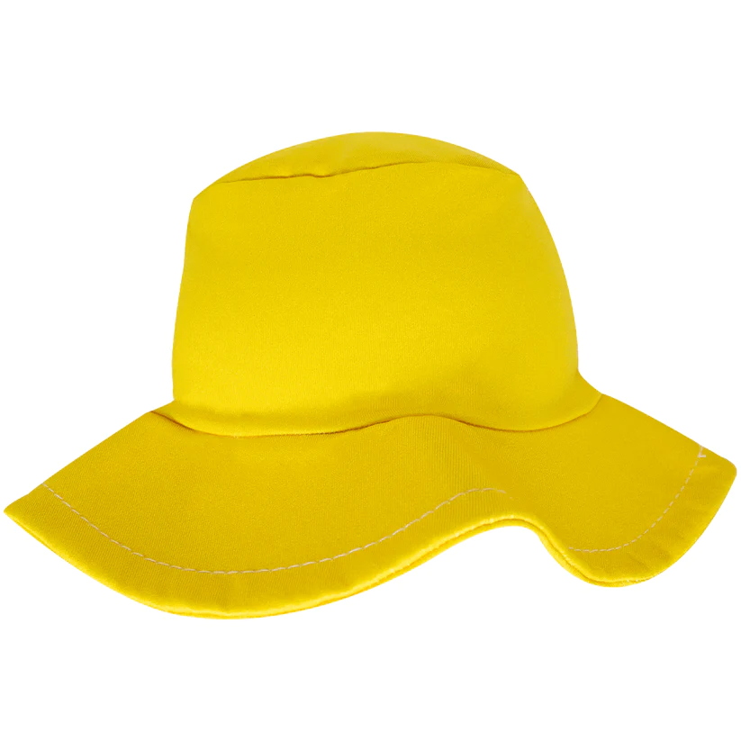 Chapéu Bebê Praia Amarelo MiniBoo Proteção Solar 50+