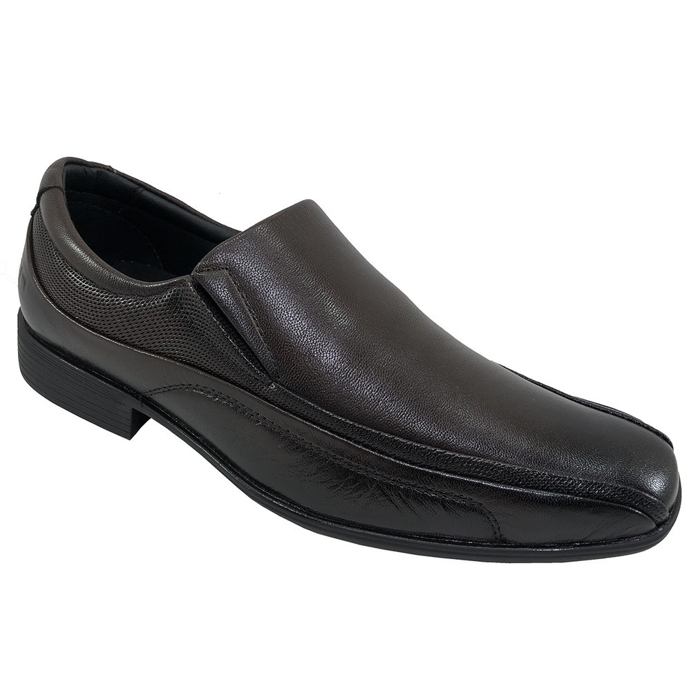 Sapato Conforto Couro Pipper Tradicional Masculino – Marrom