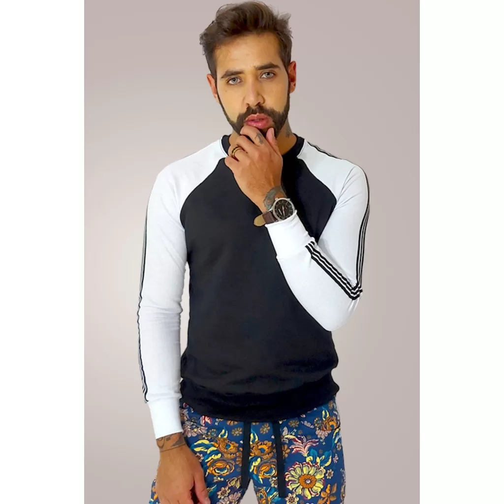 Blusa Masculina Raglan