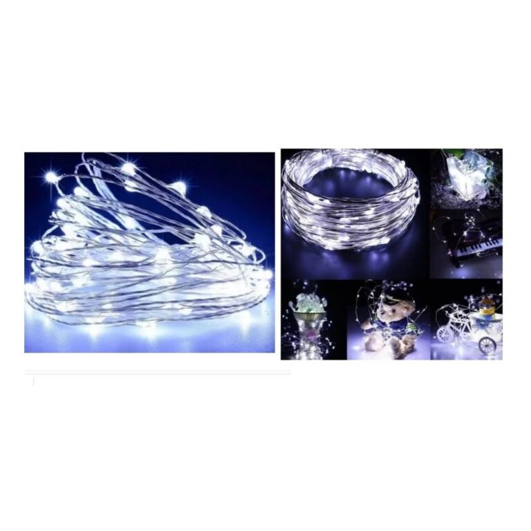 Fio De Fada Led/arame/decoração/cordão 10m 100l
