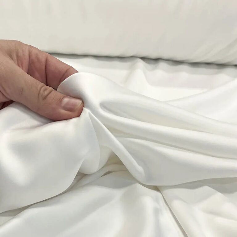 Tecido Cetim Bucol branco 3 metros Tecido para ves