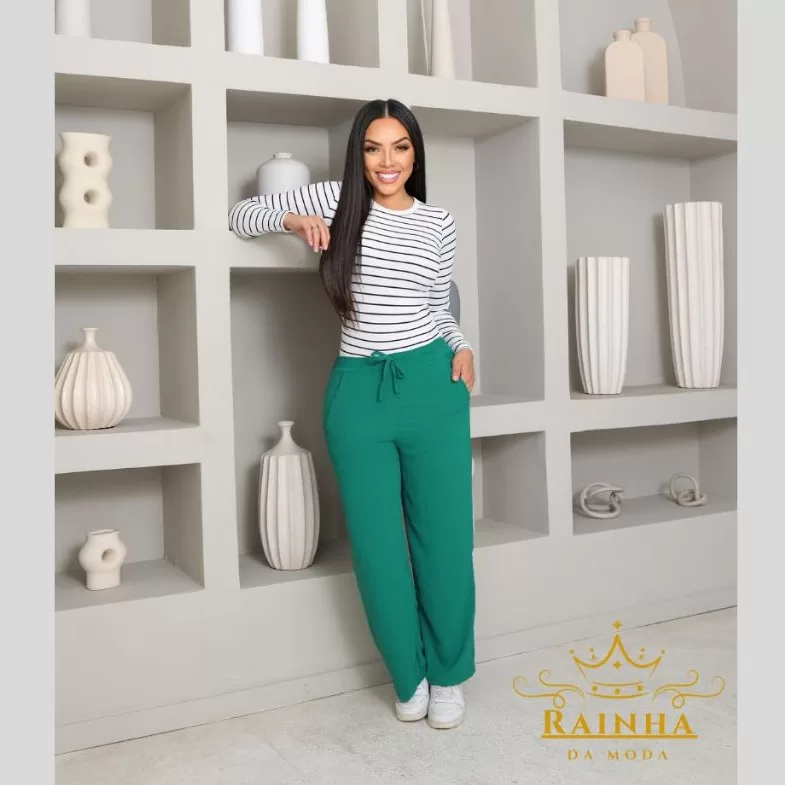 PANTALONA Calça Feminina Duna com Bolso