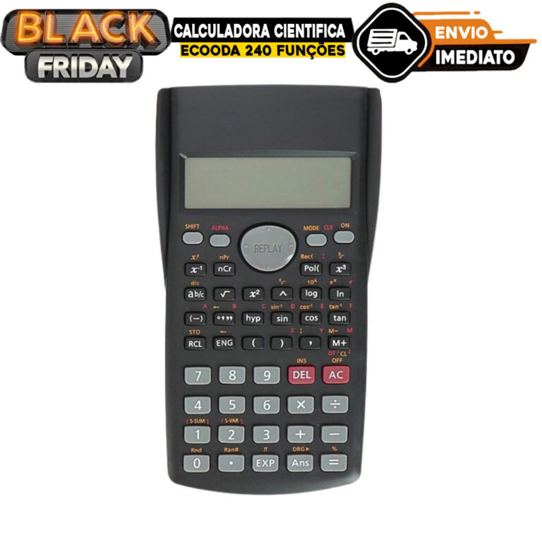 Calculadora Cientifica Ecooda 240 Funções Compat
