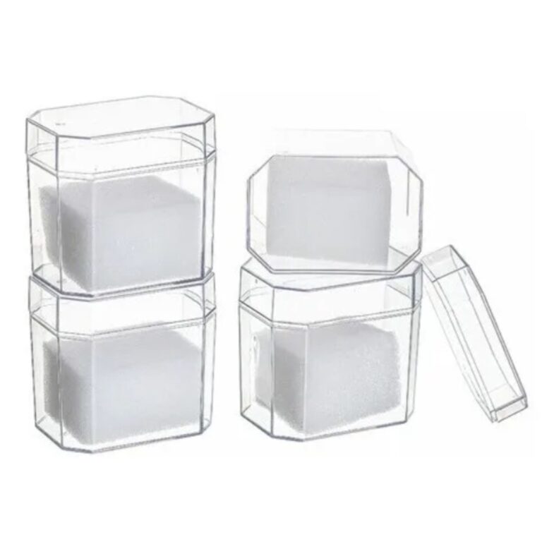 Kit 5-25Caixa Para Relógio Com Almofada Acrilico 