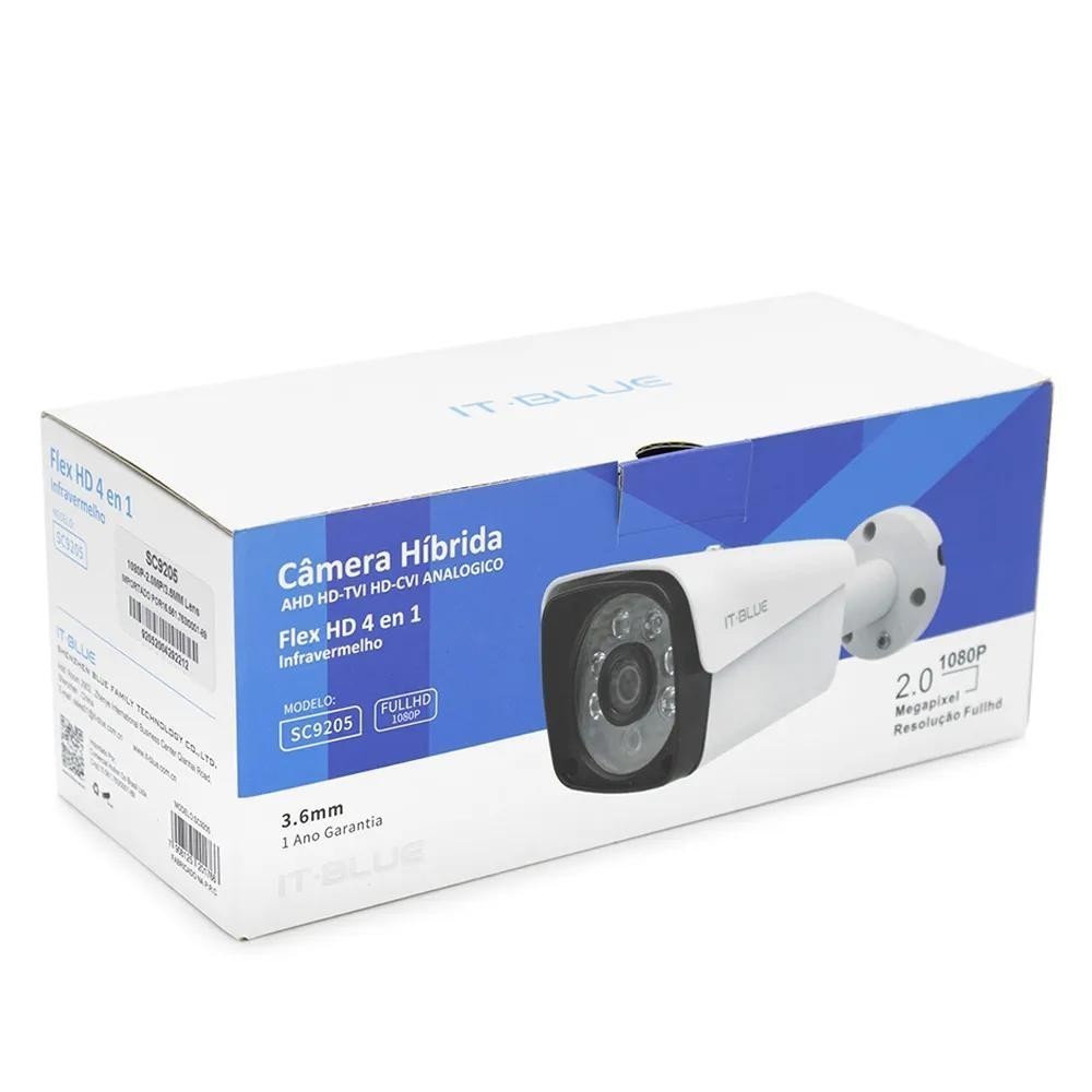 Câmera And Hd-tvi Hd-cvi Analógica 1080p Colorido Noite