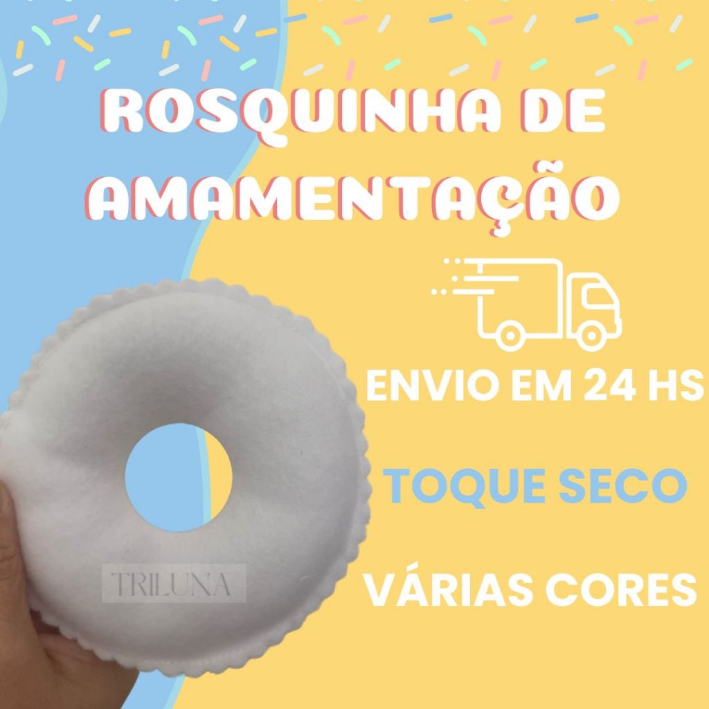Rosquinhas de Amamentação – Protetor de Seios – Super Macias – Ecológicas – Reutilizáveis