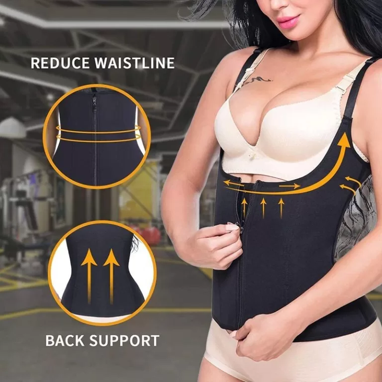 Blusa Regata Emborrachada Afina Cintura Não Enrol