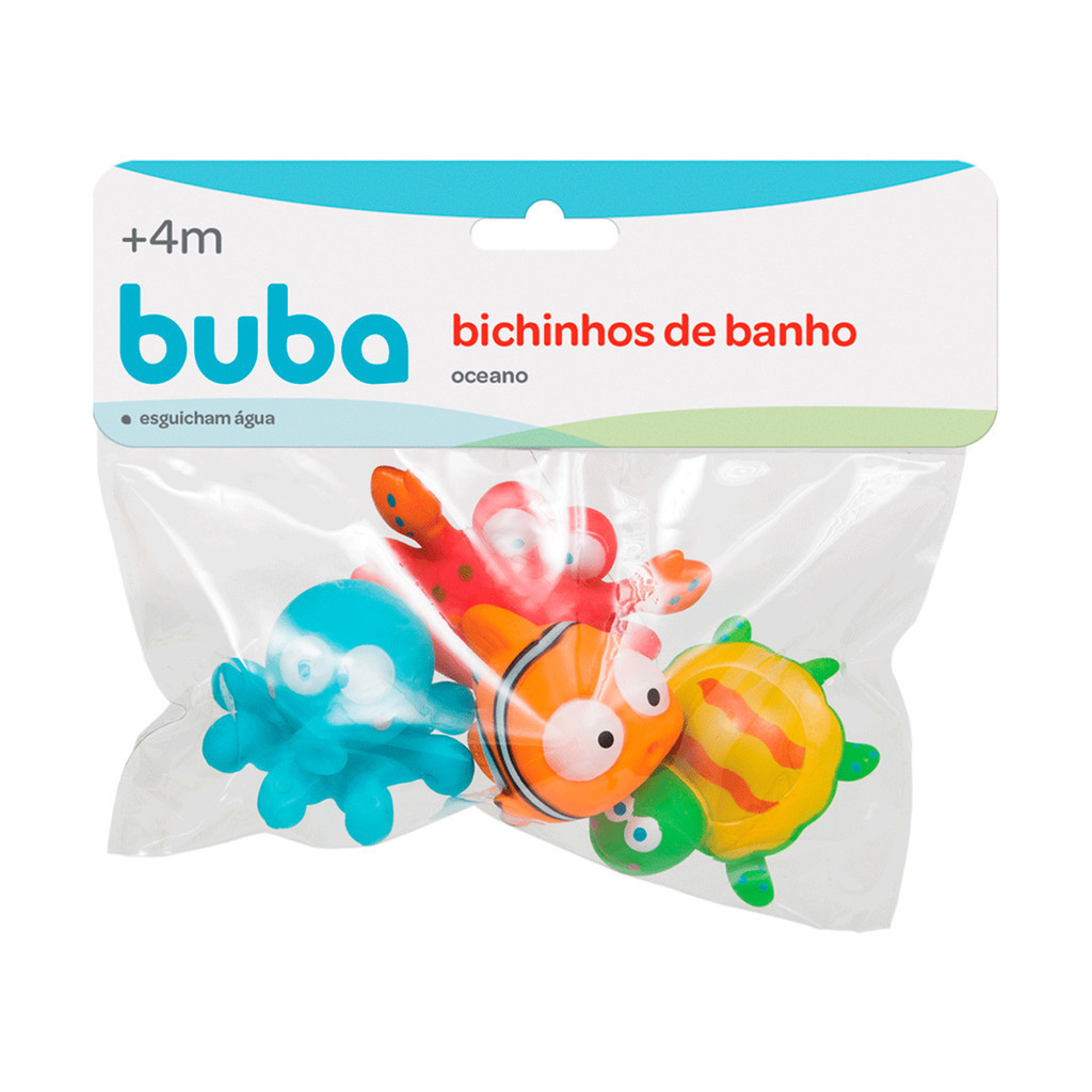 Bichinhos para banho Oceno buba