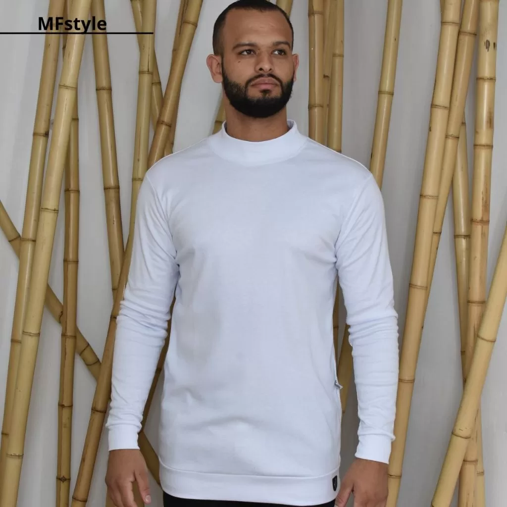 Blusa Suéter Masculino Cacharrel Manga Longa Segunda Pele Slim