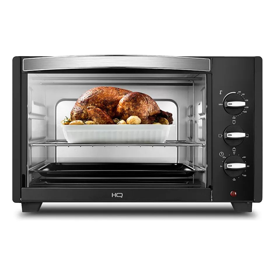 Forno Elétrico Hq 48 Litros Hq48d 1600w Preto 127v