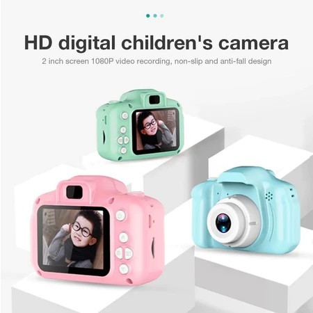 Mini-câmera digital de 2 polegadas com tela HD re
