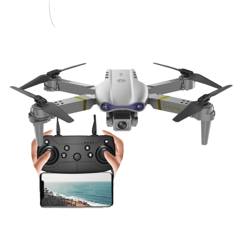 Drone com Câmera 4K K3 E99 Pro 3 Auto Estável Wifi Video/Foto Dobrável