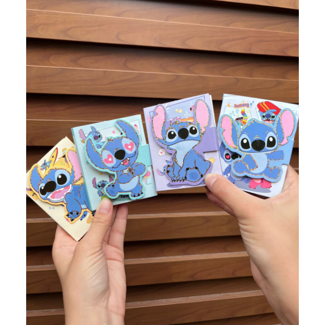 POST- IT WE LOVE DO STITCH COM FECHO / NOTAS ADESI