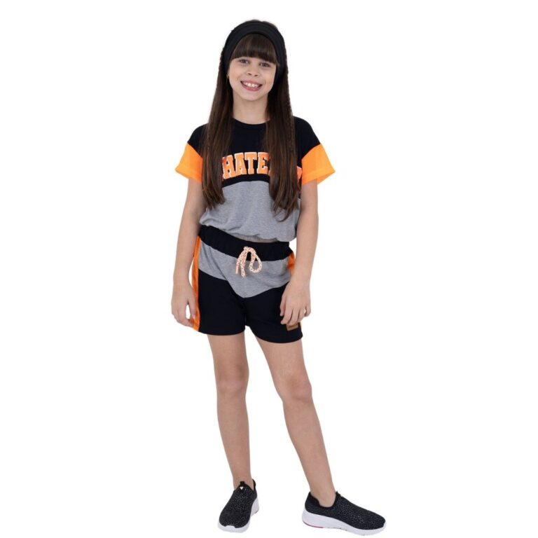 Conjunto Verão Multicolor Menina – Fanikitu
