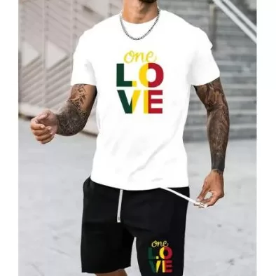 Conjunto Camiseta Oversized Larga+Bermuda Moletom 