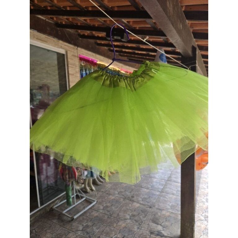 Carnaval festas aniversário saia tule infantil