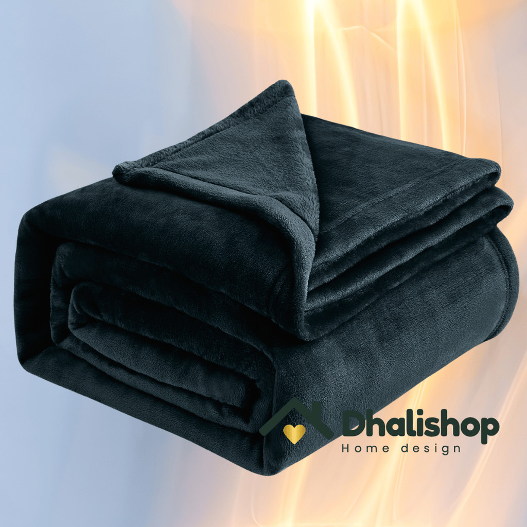 Manta Cobertor Casal Antialérgica 2,00×1,80Mt Lisa Várias Cores