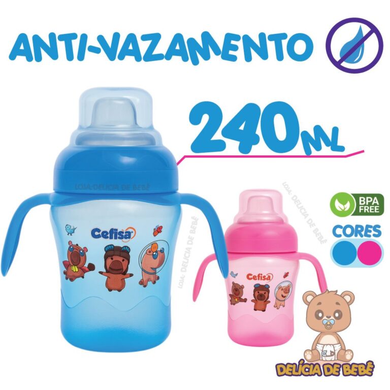 Copo Para Bebê – Anti-Vazamento – Bic