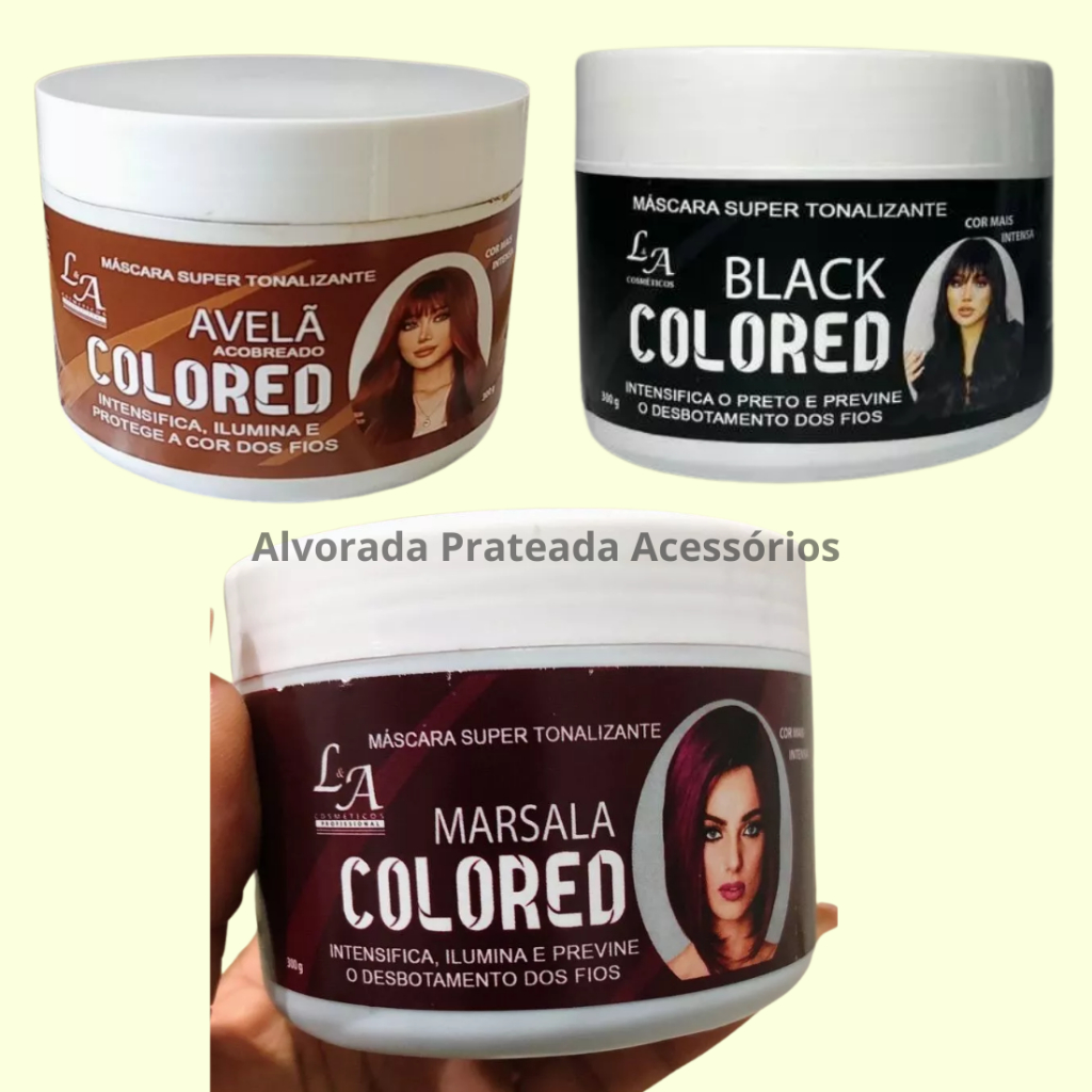 Tonalizante com Alto Poder de Pigmentação Marsala (Vinho) Preto Avelã Sem Amônia 100% Natural