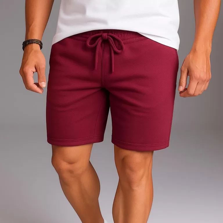 Bermuda Moletinho Masculina Casual Treino Academia