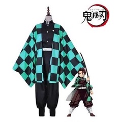Kimono Capa Jaleco Tanjiro Unissex ,, somente capa