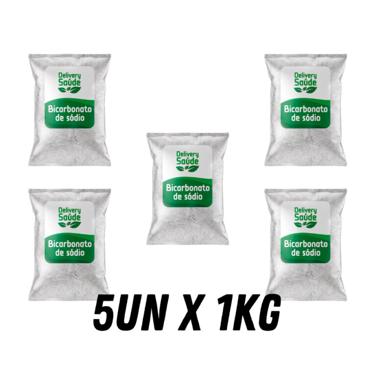 BICARBONATO DE SÓDIO ORIGINAL 100% PURO 5KG ̵