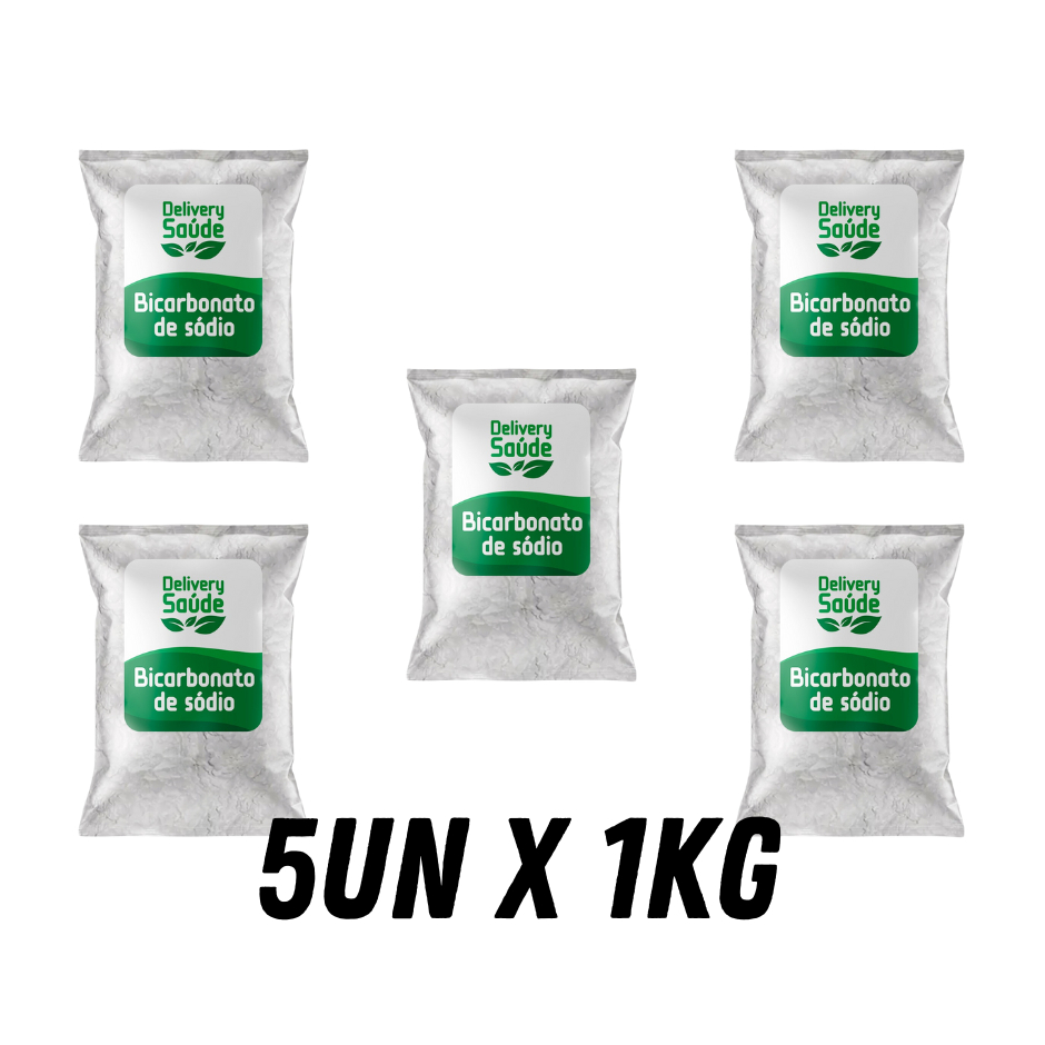 BICARBONATO DE SÓDIO ORIGINAL 100% PURO – MULTIUSOS 2KG/3KG/4KG/5KG