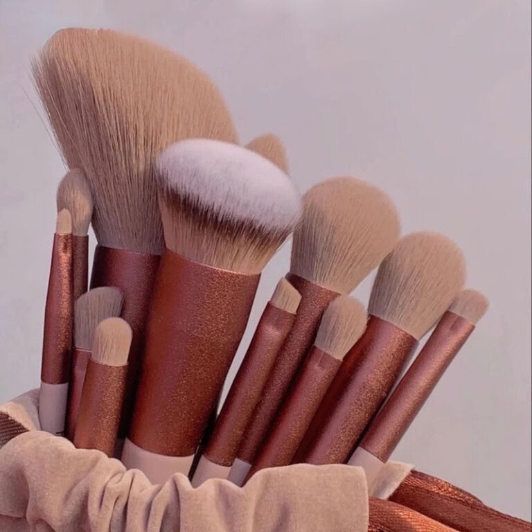 Kit 13 Pcs Pincéis De Maquiagem Profissionais Kab